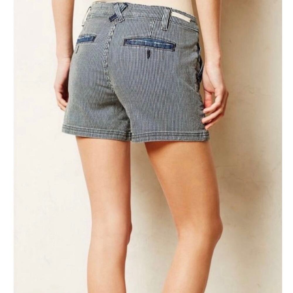 Anthropologie Pilcro Stet Railroad Denim Shorts - Picture 2 of 8